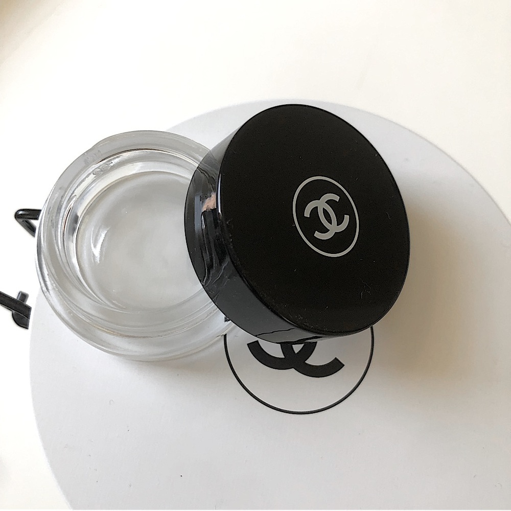 2 x Chanel CC Beauty Glass Bottle Jar Container for Makeup Travel designer - Picture 6 of 8